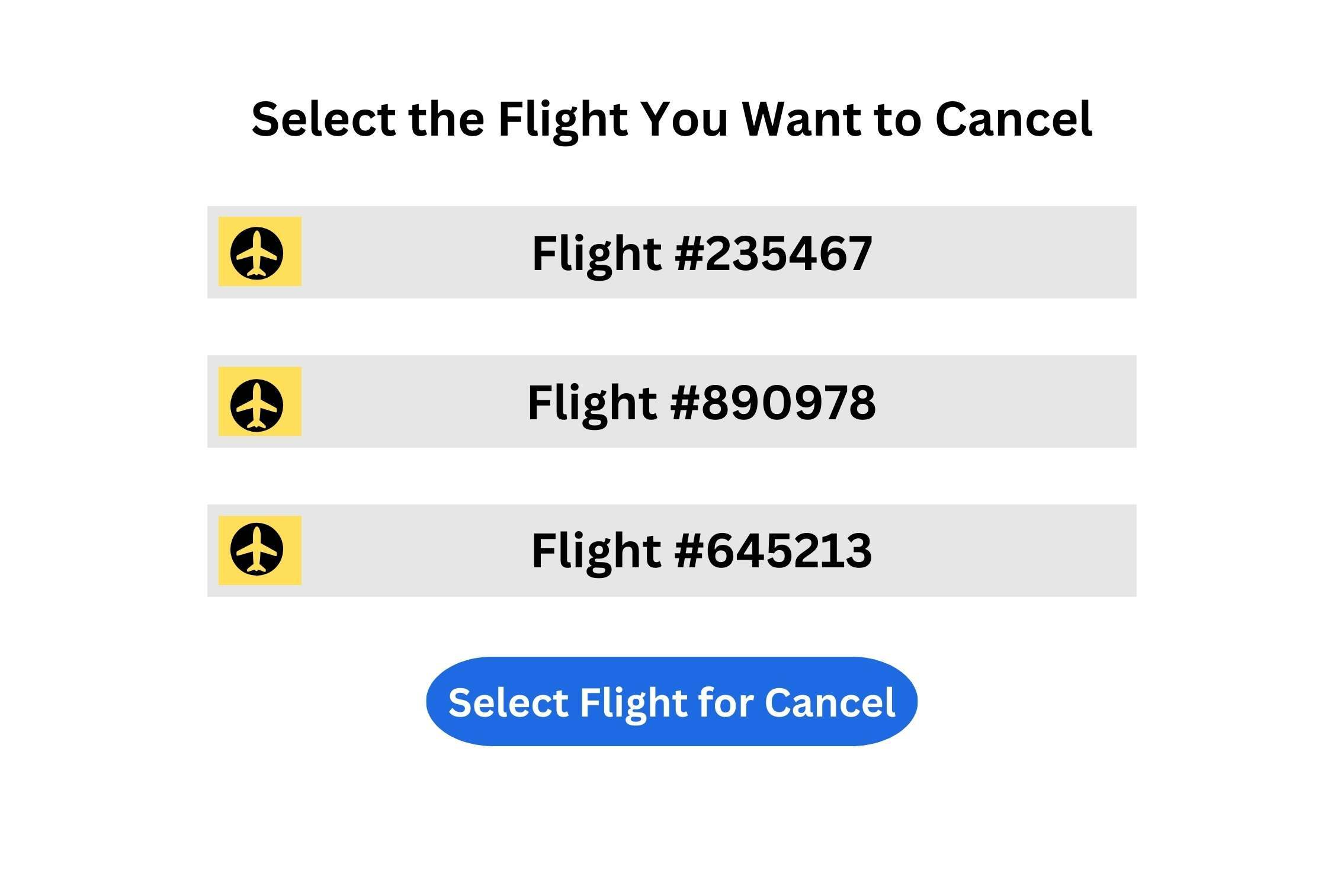 select flight