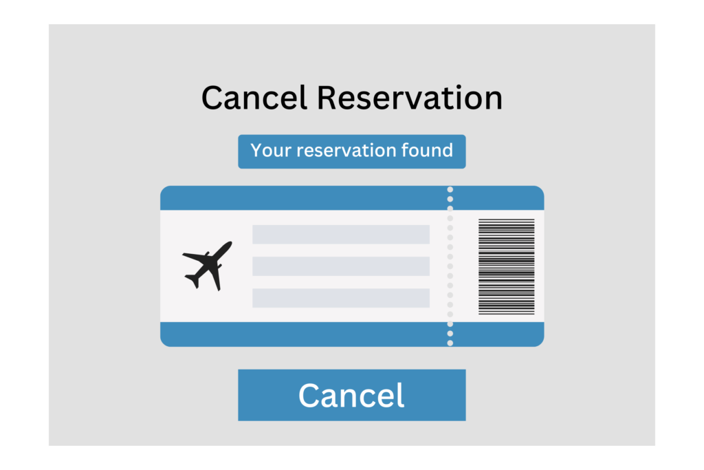 cancel your reservation for get refund from canceled Amtrak ticket