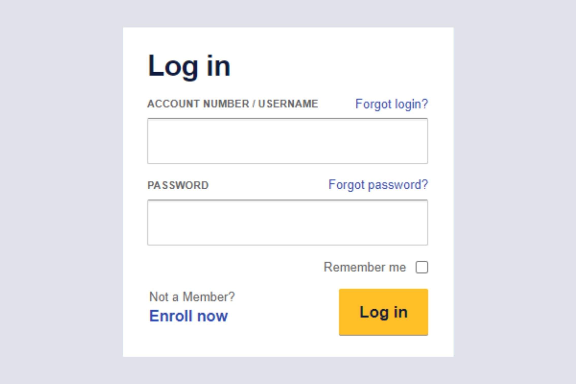 Log in account for cancel Southwest flight online